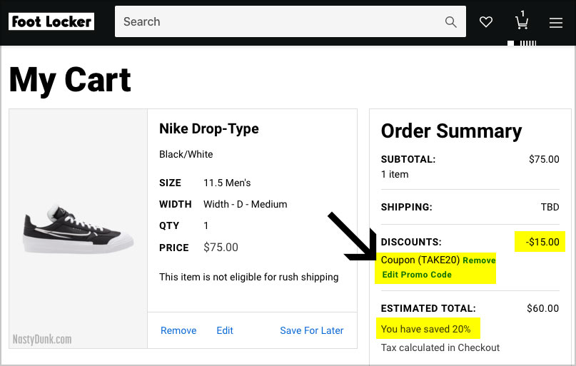 nike current promo codes