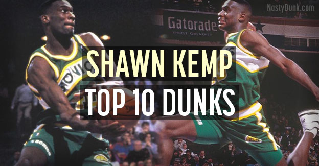 shawn kemp best dunks