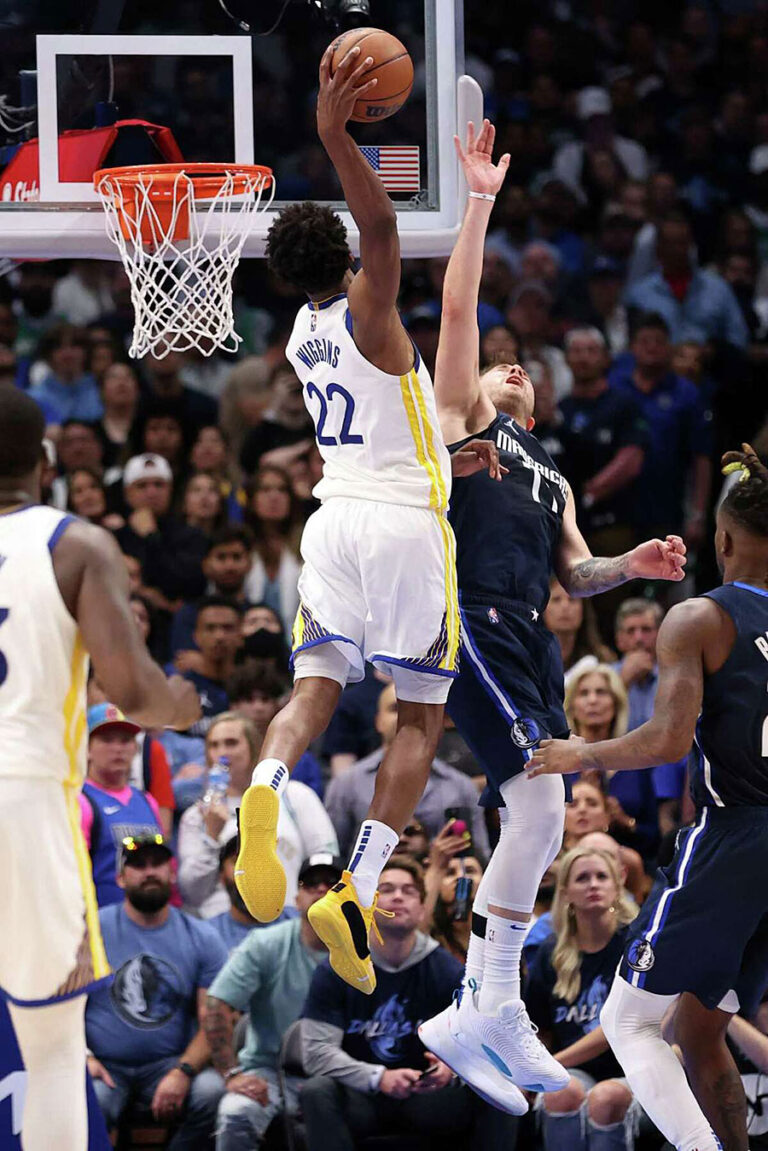 Andrew Wiggins Dunk On Luka Doncic Posterized